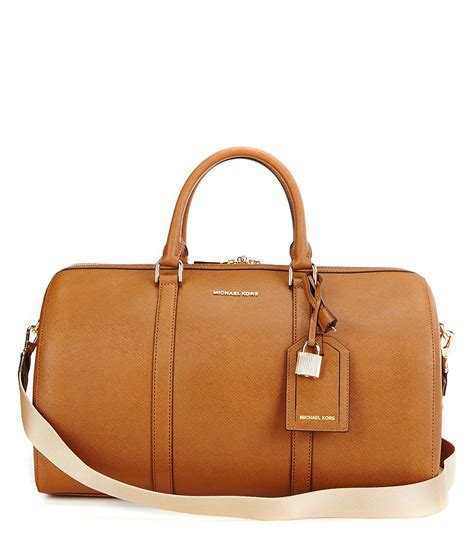 michael kors mens weekender bag|Michael Kors overnight weekender bag.